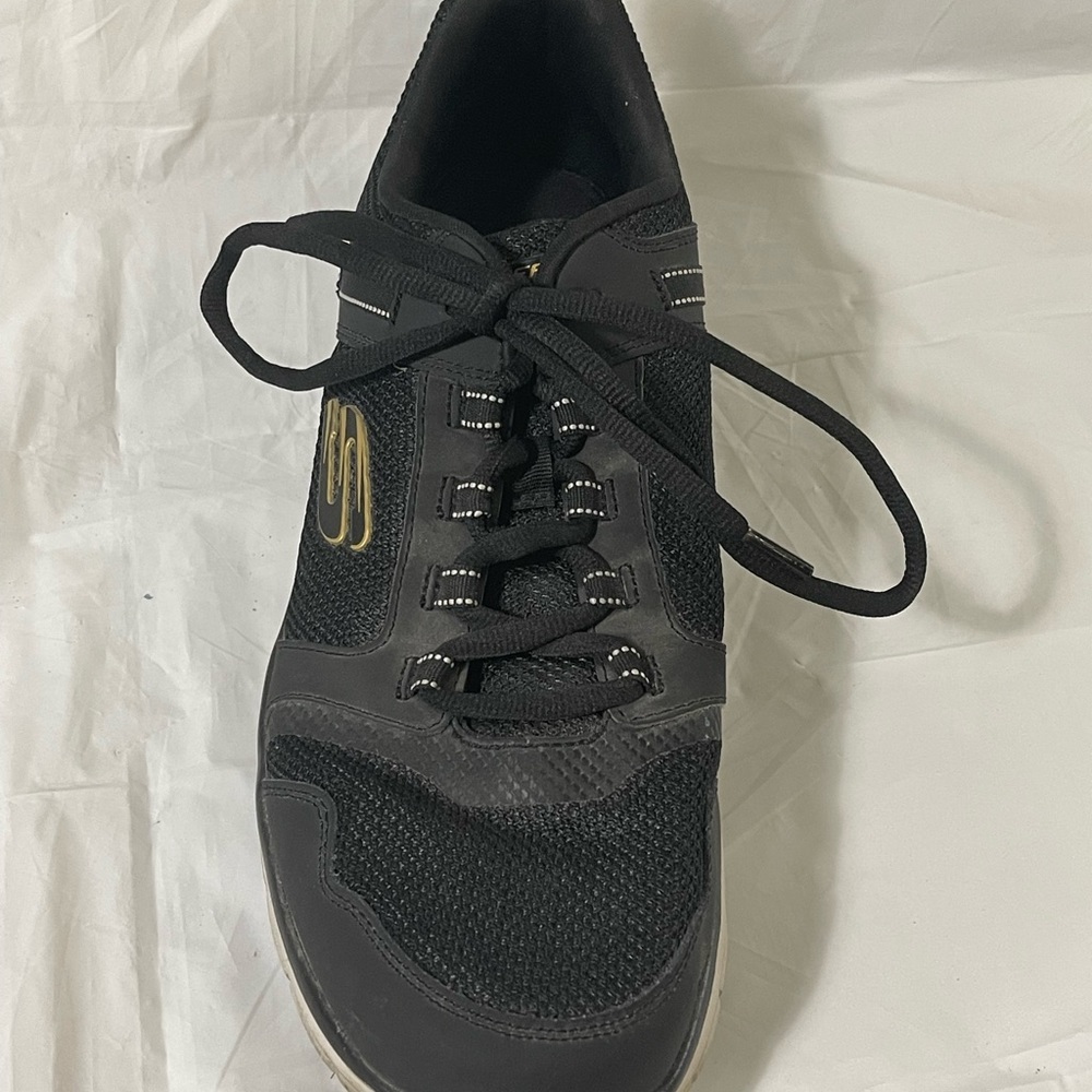 Skechers Sport Black Sneakers Workout Athletic Memory Foam Men’s size 13 - Picture 7 of 8